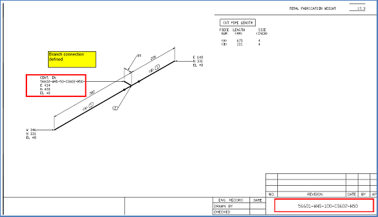 ImageGrafix Software FZCO - CADWorx FAQ ISOGEN Branch Connection